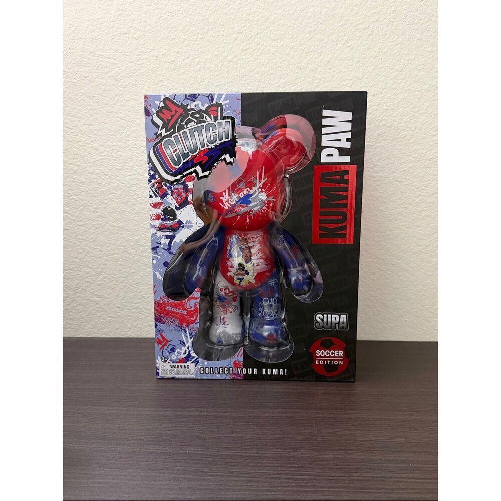 Kuma Paw 9.5" World Cup Edition Figure - Clutch